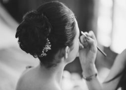 classy and classic Classic up style hair