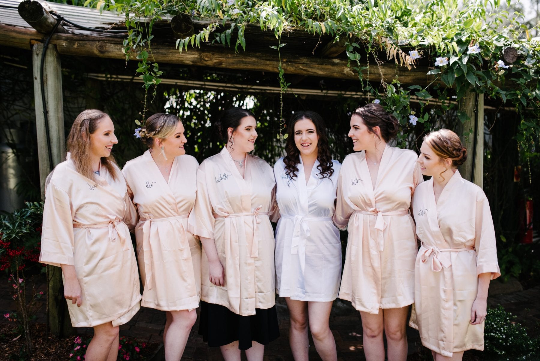 wedding hair and makeup brisbane Be comfortable as a bridesmaid